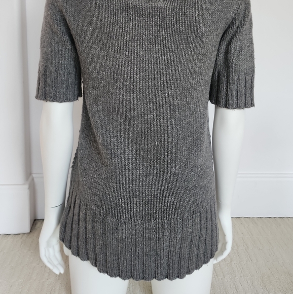 American Eagle Grey Cowl Neck Sweater - Picture 4 of 15